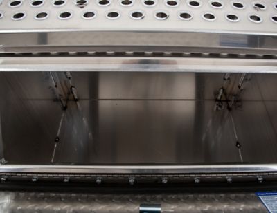 Image showing 7 th Buyers Products Heavy-Duty Diamond Tread Aluminum Step Tool Box, 24 in. x 28 in. x 30 in.