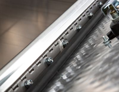 Image showing 8 th Buyers Products Heavy-Duty Diamond Tread Aluminum Step Tool Box, 24 in. x 28 in. x 30 in.