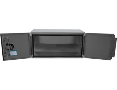 Image showing 5 th Buyers Products Smooth Aluminum Barn Door Underbody Truck Box, 18 in. x 18 in. x 36 in.