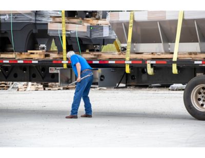 Image showing 5 th Buyers Products Smooth Aluminum Barn Door Underbody Truck Box with 3 Point Compression Latch, 18 in. x 18 in. x 48 in.