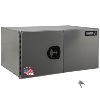 Buyers Products 24 in. x 24 in. x 36 in. Smooth Aluminum Barn Door Underbody Truck Box