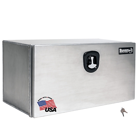Buyers Products 18x18x30 Inch Pro Series Smooth Aluminum Underbody Truck Box