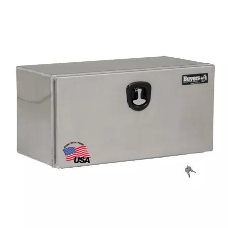 Buyers Products Pro Series Smooth Aluminum Underbody Truck Box 18 in x 18 in x 36 in. Underbody Truck Tool Boxes