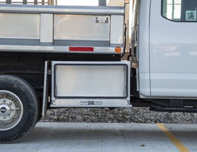 Image showing 6 th Buyers Products Pro Series Smooth Aluminum Underbody Truck Box, 18 in. x 18 in. x 36 in.