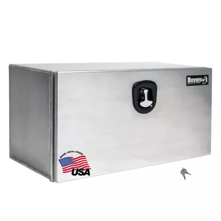 Buyers Products Pro Series Smooth Aluminum Underbody Truck Box 18 in x 18 in x 48 in. Underbody Truck Tool Boxes