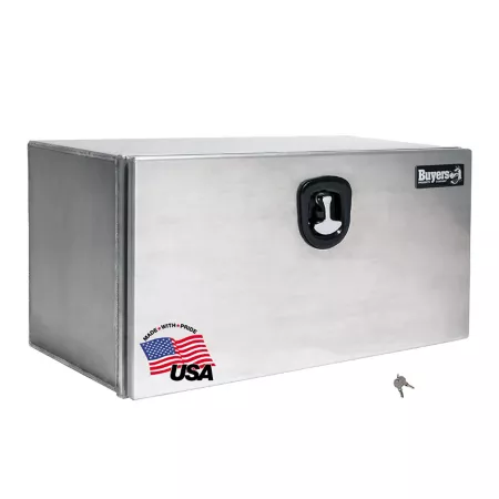 Buyers Products Pro Series Smooth Aluminum Underbody Truck Box 18 in x 18 in x 60 in. Underbody Truck Tool Boxes