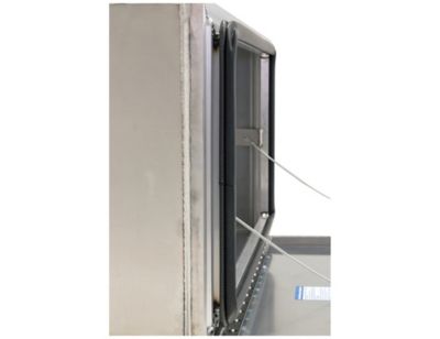 Image showing 3 th Buyers Products Pro Series Smooth Aluminum Underbody Truck Box, 18 in. x 18 in. x 60 in.