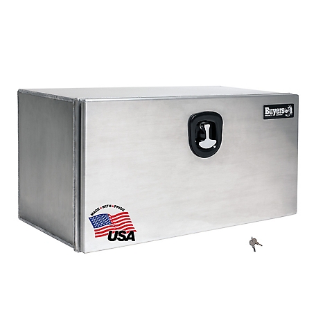 Buyers Products 18 in. x 24 in. x 48 in. XD Smooth Aluminum Underbody Truck Box