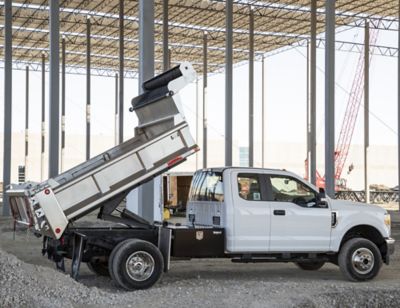 Image showing  Steel Underbody Truck Box, 18 in. x 24 in. x 48 in., Black