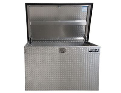 Image showing  24 in. Diamond Tread Aluminum All-Purpose Jumbo Truck Tool Chest
