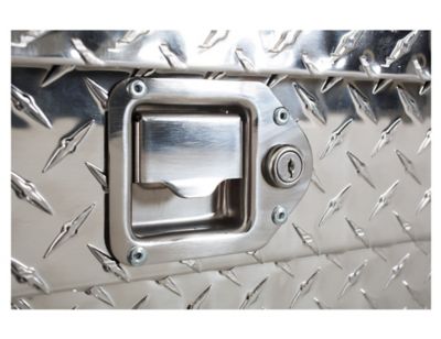 Image showing  49 in. x 30 in. x 30 in. Diamond Tread Aluminum All-Purpose Jumbo Truck Tool Chest