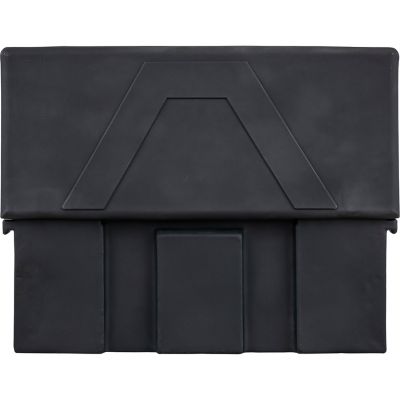 Image showing  17.25 in. x 19 in. x 44 in. Black Poly All-Purpose Storage Chest
