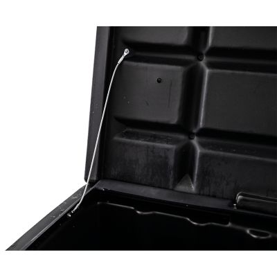 Image showing  22.5 in. x 19.5 in. x 24.5 in. Poly Multi-Purpose Truck Tool Chest, 1 Zinc Hasp, Black