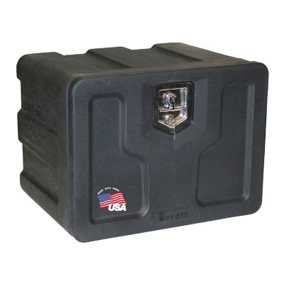 Buyers Products 18 in. x 18 in. x 24 in. Poly Underbody Truck Box, Black