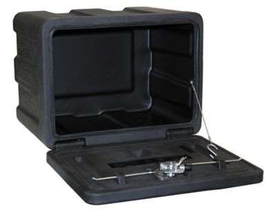 Image showing  Poly Underbody Truck Box, 18 in. x 18 in. x 24 in., Black