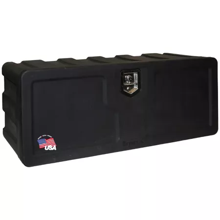 Buyers Products Black Poly Underbed Truck Box 18 in x 18 in x 48 in. Underbody Truck Tool Boxes