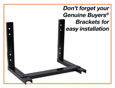 Image showing  Poly Underbody Truck Box, 18 x 18 x 48in., Black