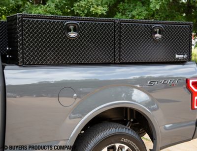 Details about  / Buyers Products 1701768 96 Inch Diamond Tread Topsider Truck Box W//Flip-Up Door