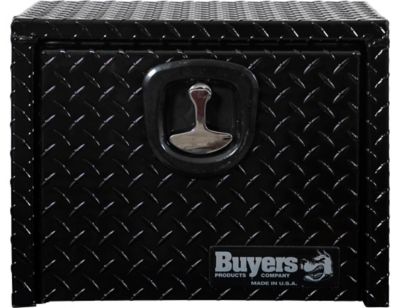 Buyers Products 24 x 24 x 24in. Black Diamond Tread Aluminum Underbody Truck Box