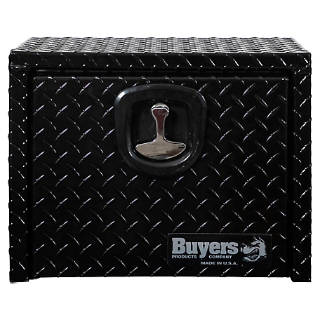 Buyers Products 24 x 24 x 24in. Black Diamond Tread Aluminum Underbody Truck Box