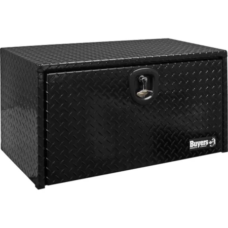 Buyers Products Black Diamond Tread Aluminum Truck Box 24 in x 24 in x 30 in. Underbody Truck Tool Boxes