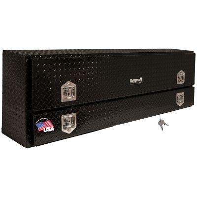 Buyers Products 72 in. x 23 in. x 15 in. Black Diamond Tread Aluminum Contractor Truck Tool Box