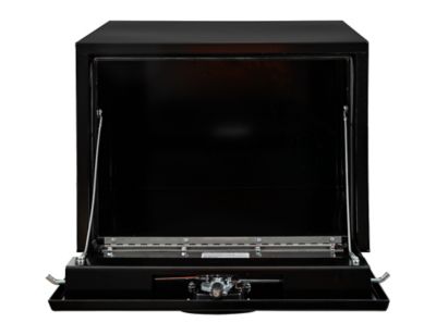 Image showing  Steel Underbody Truck Box with 3-Point Latch, 18 in. x 18 in. x 24 in., Black