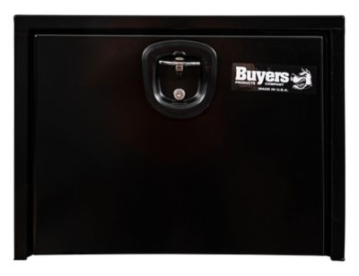 Image showing 6 th Buyers Products Steel Underbody Truck Box with 3-Point Latch, 18 in. x 18 in. x 24 in., Black
