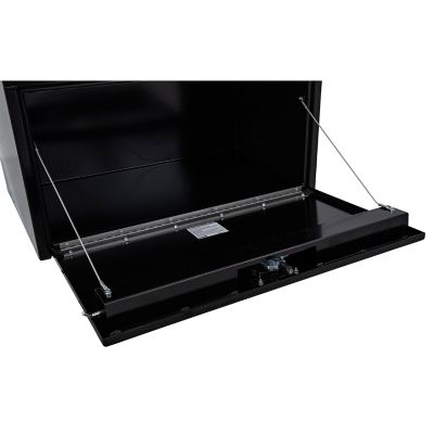 Image showing  Steel Underbody Truck Box with 3-Point Latch, 18 in. x 18 in. x 30 in., Black