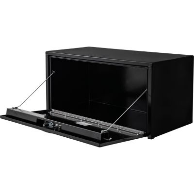 Image showing  Steel Underbody Truck Box with 3-Point Latch, 18 in. x 18 in. x 36 in., Black