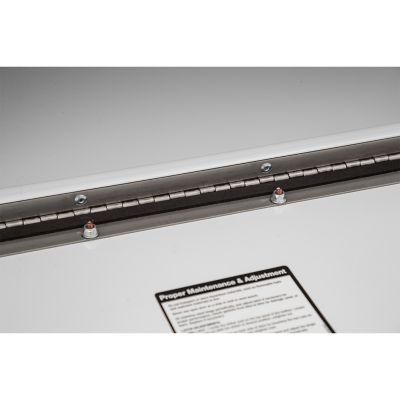 Image showing  Steel Underbody Truck Box with 3-Point Compression Latch, 18 in. x 18 in. x 24 in., White