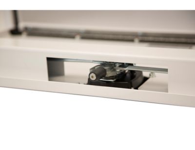 Image showing  Steel Underbody Truck Box with 3-Point Latch, 24 in. x 24 in. x 24 in., White