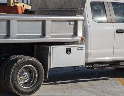 Image showing  Steel Underbody Truck Box with 3-Point Latch, 24 in. x 24 in. x 30 in., White