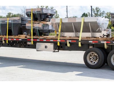 Image showing 5 th Buyers Products Welded Structural Steel Mounting Brackets, Black, 18 in. x 18 in.