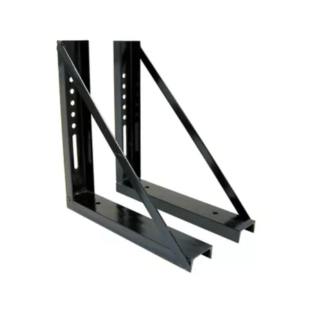 Buyers Products 18 in x 24 in Black Steel Welded Structural Mounting Brackets Cargo Carrier Mounting Kits