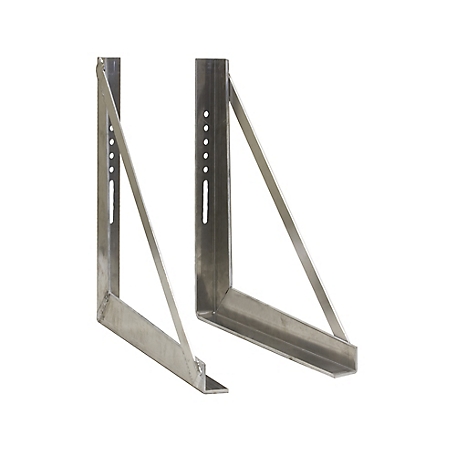 Buyers Products 18 in. x 18 in. Welded Aluminum Mounting Brackets