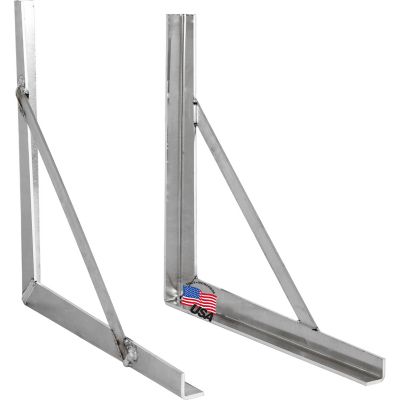 Buyers Products 24 in. x 24 in. Welded Aluminum Mounting Brackets