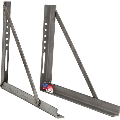 Buyers Products 18 in. x 24 in. Welded Stainless Steel Mounting Brackets