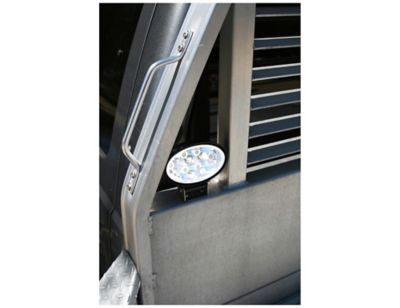 Image showing  5.75 in. Clear Oval Flood Light