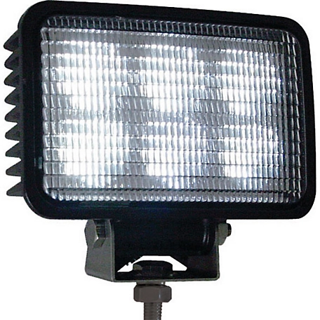 Buyers Products 4 in. x 6 in. Clear Rectangular Flood Light