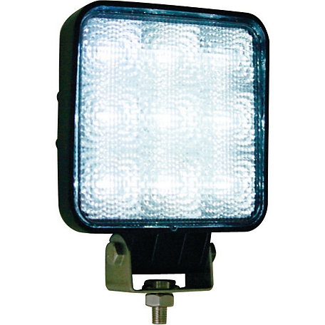 Buyers Products 5.75 in. Clear Square Flood Light