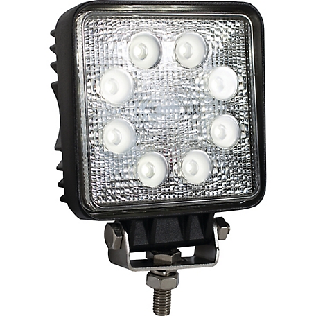 Buyers Products 4 in. Clear Square LED Spot Light