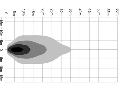Image showing  3.75 in. Clear Square Flood Light