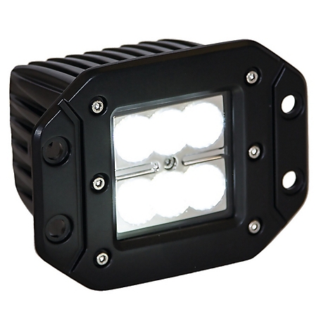 Buyers Products 2.875 in. Clear Square Flood Light