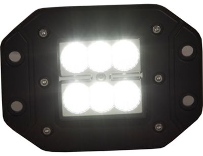 Image showing  2.875 in. Clear Square Flood Light