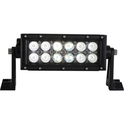 Buyers Products 8.125 in. LED Ultra Bright Straight Double-Row Clear Combination Spot/Flood Light Bar