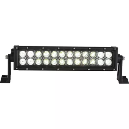 Buyers Products 14.125 in Ultra Bright Straight Double Row Clear LED Spot/Flood Combination Light Bar Light Bars