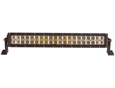 Image showing  22.125 in. Clear LED Ultra Bright Straight Double-Row Combination Spot/Flood Light Bar