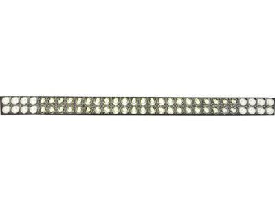 Image showing  32.75 in. Clear LED Ultra Bright Straight Double-Row Combination Spot/Flood Light Bar