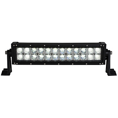 Buyers Products 14.125 in. Curved Double-Row Clear Combination Spot/Flood LED Light Bar
